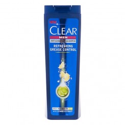 شامپو ضد شوره مردانه کلیر مدل Refreshing Grease Control حجم 400 میلی لیتر