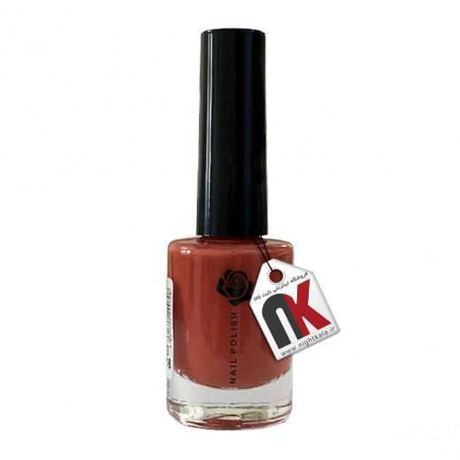 لاک ناخن گلباران شماره 018 رنگ آجری