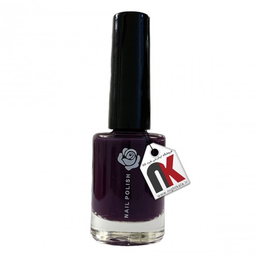 لاک ناخن براق گلباران شماره 035 رنگ بادمجونی