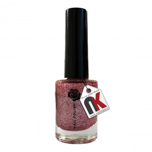 لاک ناخن اکلیلی گلباران شماره 034 رنگ صورتی