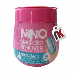 دستمال مرطوب پاک کننده لاک نینو بسته 90 عددی