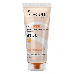 کرم ضد آفتاب سی گل SPF30 رنگی فاقد چربی