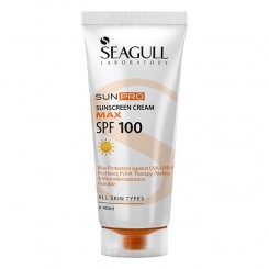 کرم ضد آفتاب سی گل SPF100 بدون رنگ